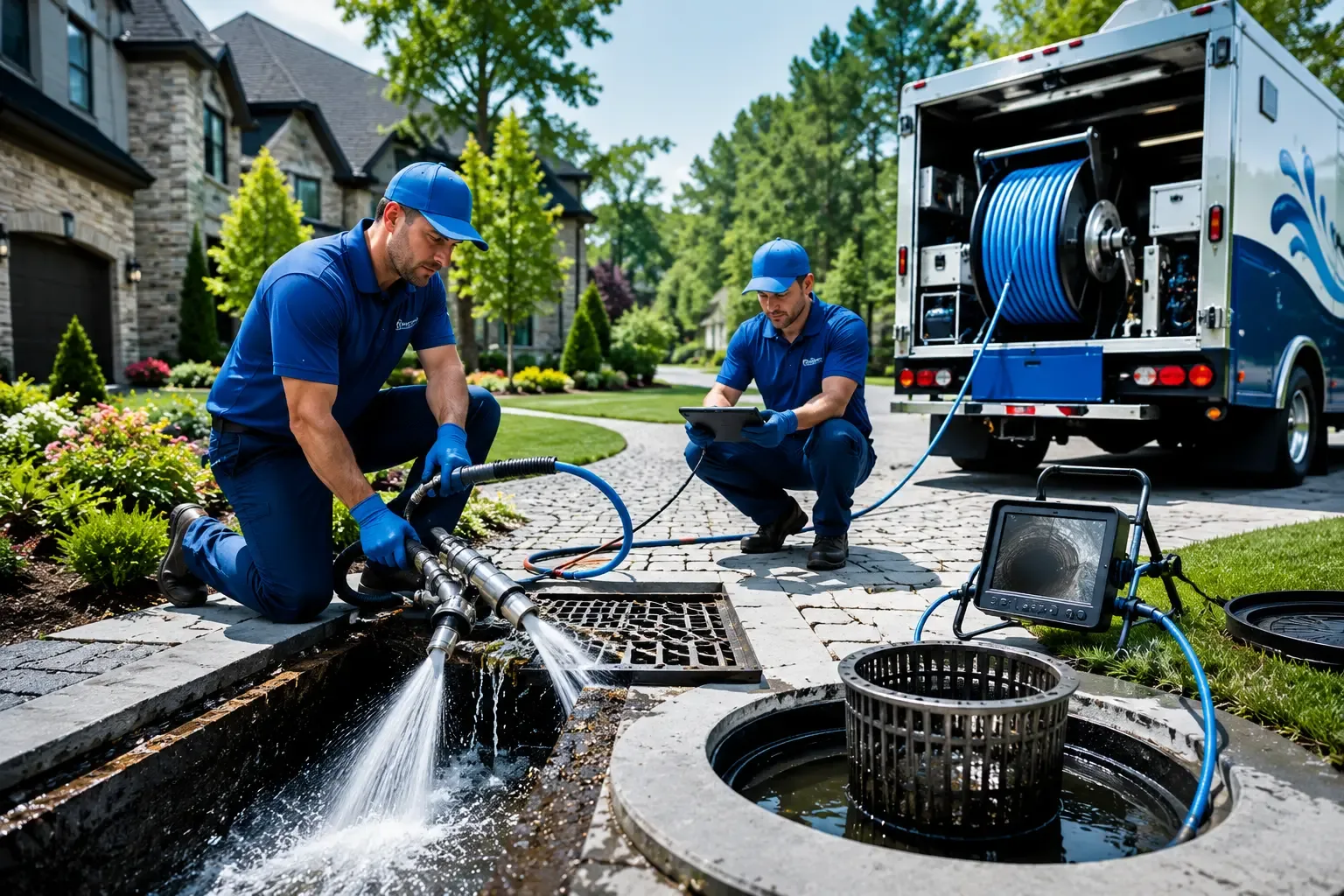 Local outdoor drain cleaning professionals in Maple City, KS